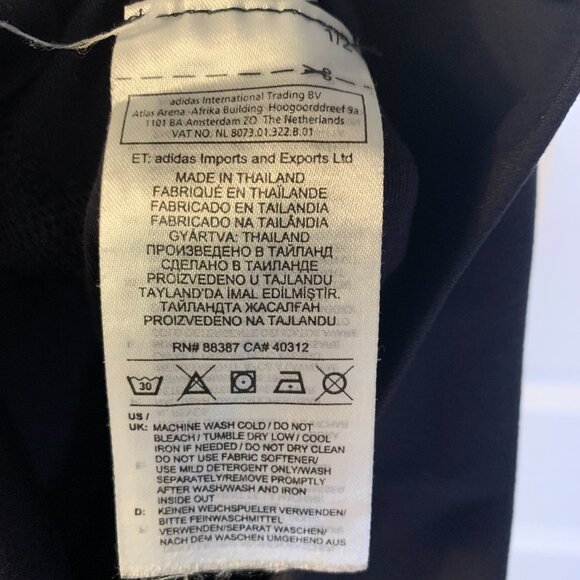 Adidas Believe This Hi Rise Tights Women's Size S 3 Stripes 7/8 Black DH5862 - Picture 8 of 9